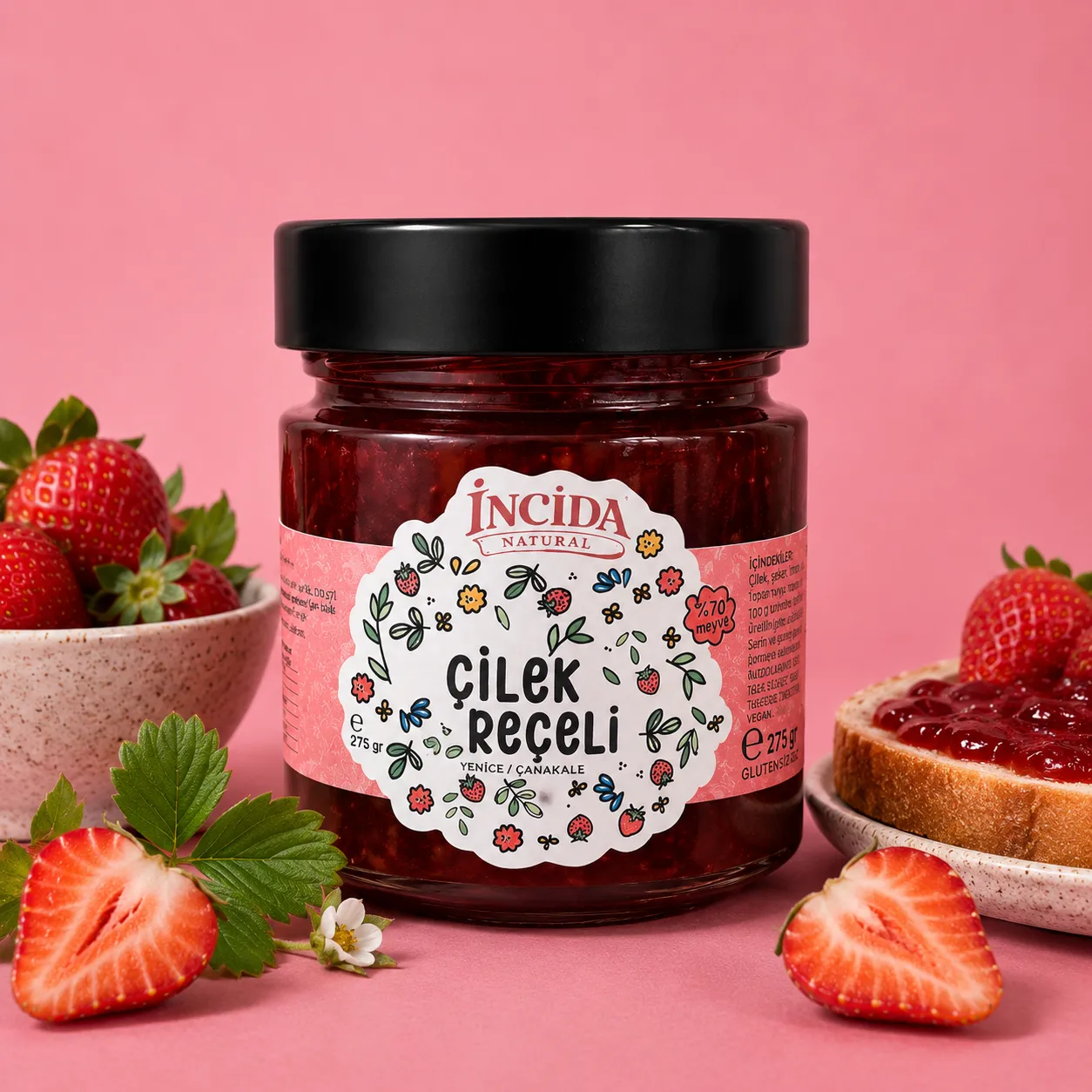 Çilek Reçeli 275g - 1